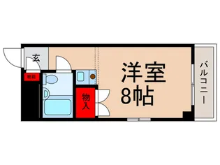 カ-サエミネント【2階】の間取り