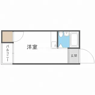 カルム加賀屋【3階】の間取り