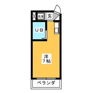 ドミール豊【3階】の間取り