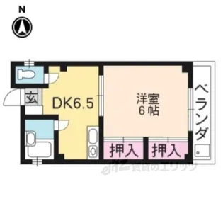 コーポAYUMI【2階】の間取り