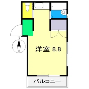 COCOAハウス【4階】の間取り