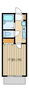 ウィンクローバー豊島園【2階】の間取り