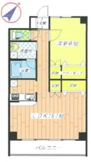 ドエル相武台【3階】の間取り