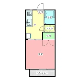 ドミール21【1階】の間取り