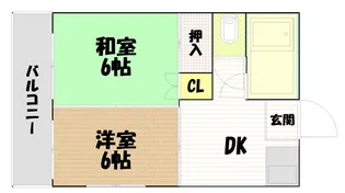 第7下川ビル【4階】の間取り