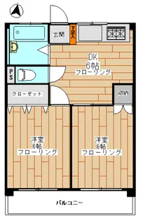 メゾン上用賀ハイム【2階】の間取り