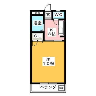 メゾンSS【2階】の間取り