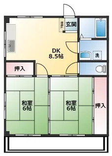 MKCマンション【3階】の間取り