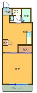 第2いづみマンション【1階】の間取り