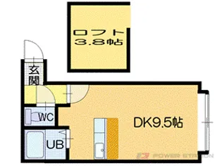 AMS長橋【3階】の間取り