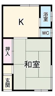 谷川荘【1階】の間取り