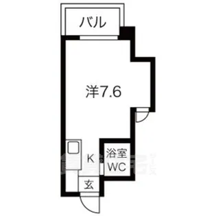 ラトゥール呼続【3階】の間取り