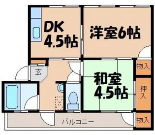 第1唯間ビル【2階】の間取り