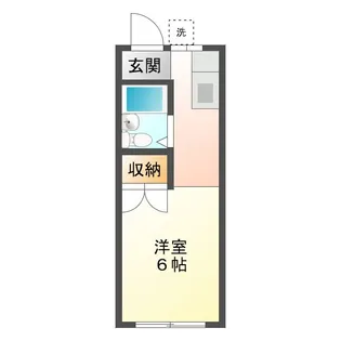 ポポラーレ鈴鹿【2階】の間取り