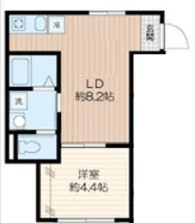 ルガノ【2階】の間取り