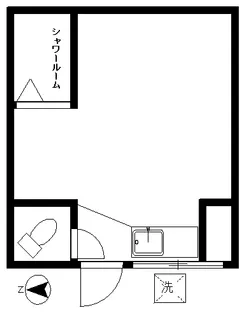 島津荘【1階】の間取り