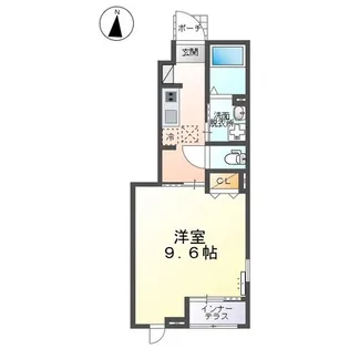 マーレ【1階】の間取り