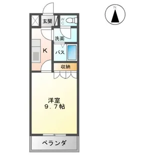 コンフォート III【1階】の間取り