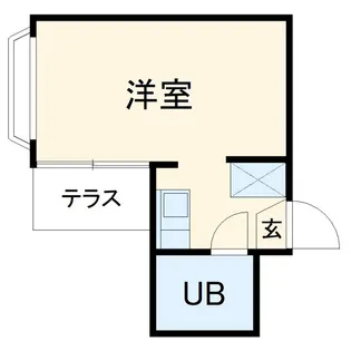 RARA京急大津【2階】の間取り