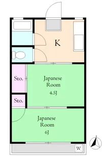 北浦和レジデンス【3階】の間取り