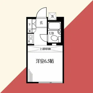 アップルハウス相模原2A【1階】の間取り