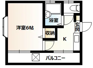 サンハイツ桜台【2階】の間取り