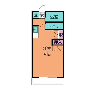 レジデンスマンション A【2階】の間取り