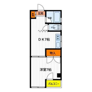 東京都立川市錦町1【マンション】の間取り