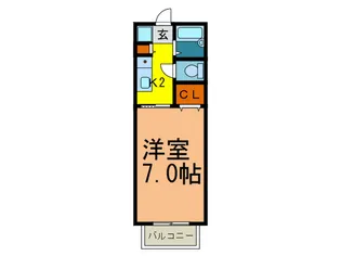 ホークメゾン【2階】の間取り