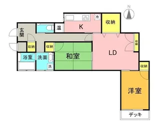 福島県郡山市小原田3【一戸建】の間取り