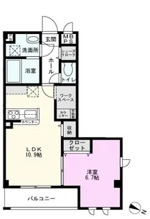 TKビル【3階】の間取り