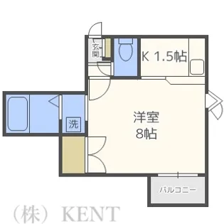 カステロ・デル・ソレ【1階】の間取り