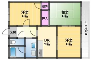 グリーン・フォーレスト【2階】の間取り