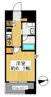 プレール・ドゥーク東京EAST IV RiverSide【4階】の間取り