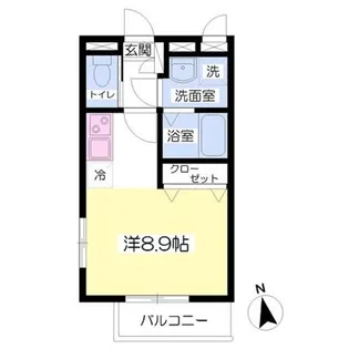 チェスタ大手町【5階】の間取り