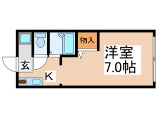 コーポえびさわ【2階】の間取り