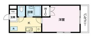 サニーハイツ大岡【2階】の間取り