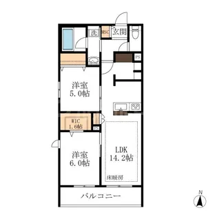 プレミアメゾン【3階】の間取り
