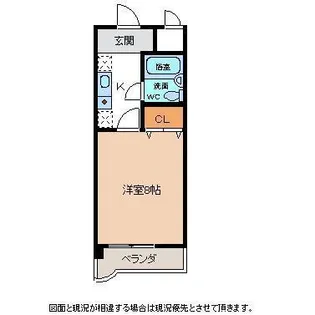 パンプキンハイツ【4階】の間取り