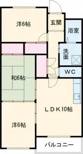 兵庫県高砂市神爪5【マンション】の間取り