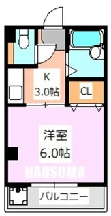 メゾンボヌール B棟【1階】の間取り