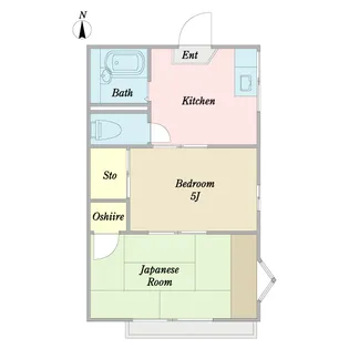 アネックス船堀【1階】の間取り