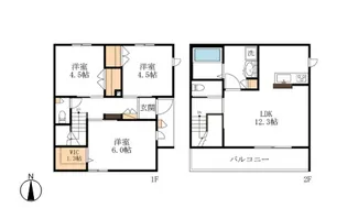 東京都練馬区富士見台1【マンション】の間取り