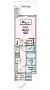 ソライエアイル越谷蒲生【6階】の間取り
