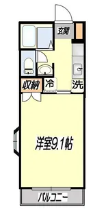 GREEN HiLL Yuki【3階】の間取り