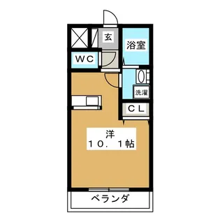 Art Hills Minami Urawa(アートヒルズミナミウラワ【2階】の間取り