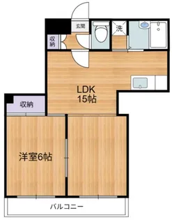 カーサデ16【2階】の間取り