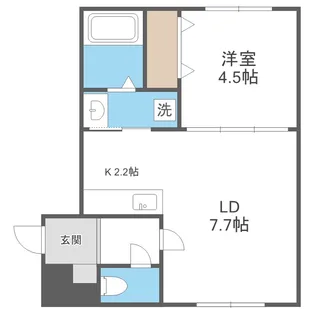 LOTUS FLEUR1【3階】の間取り