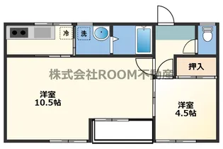 CORPO PEACE【1階】の間取り