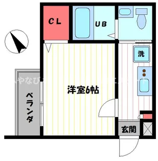 ソリッド保土ヶ谷壱番館【1階】の間取り